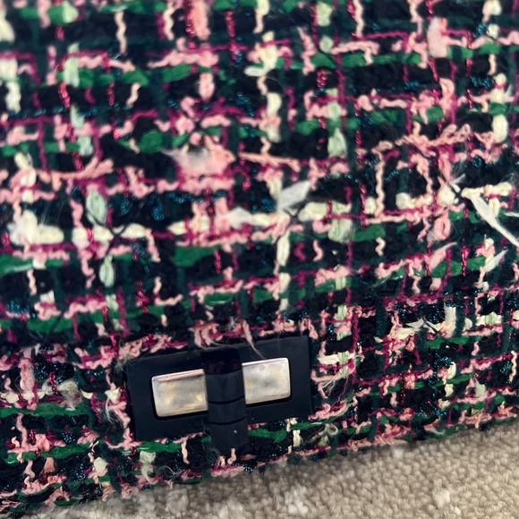 NEW Chanel medium 2.55 Tweed 2019P - Picture 5 of 8